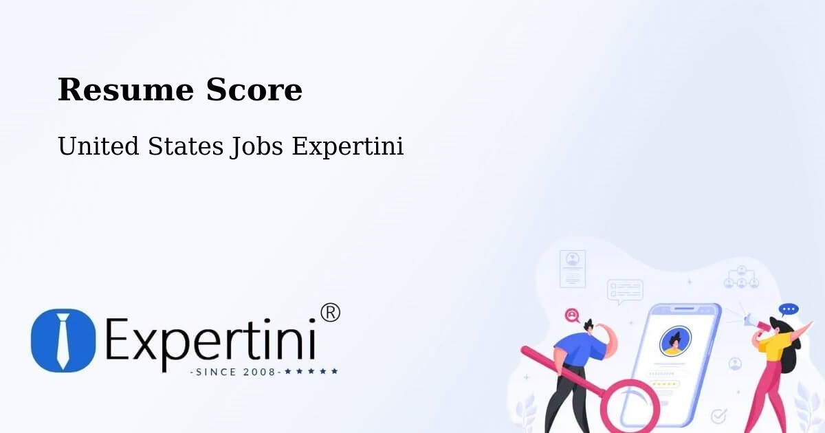 Resume Score & Job Description Match Tool – Itasca - United States Jobs Expertini